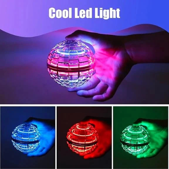 Flynova Pro Flying Spinner Ball - LED Hand-Controlled Flying Orb Drone