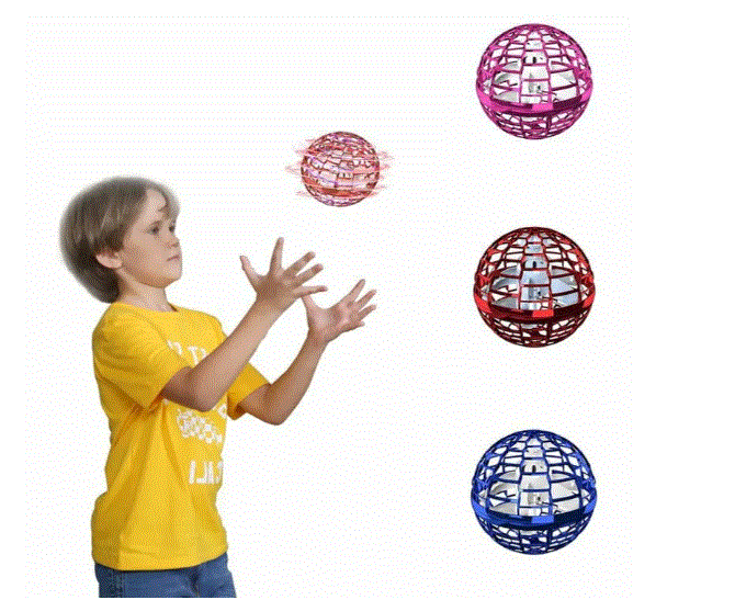 Flynova Pro Flying Spinner Ball - LED Hand-Controlled Flying Orb Drone